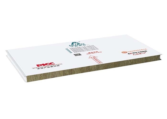 comprar Panel de aislamiento térmico estándar GMP de lana de roca para la prevención de incendios online manufacture