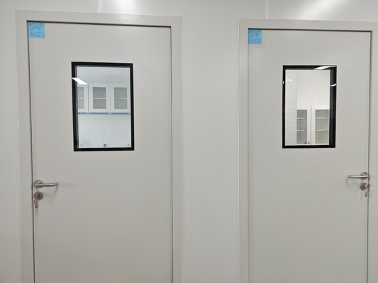 comprar Puerta de cuarto limpio de acero modular Puerta giratoria hermética de pared de 250 mm de espesor para laboratorio online manufacture