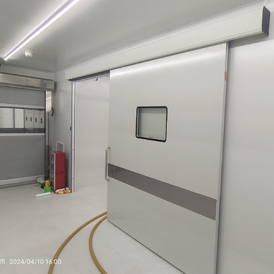comprar GMP Farmacéutico Sala limpia Puerta corredera automática con panel de acero inoxidable online manufacture