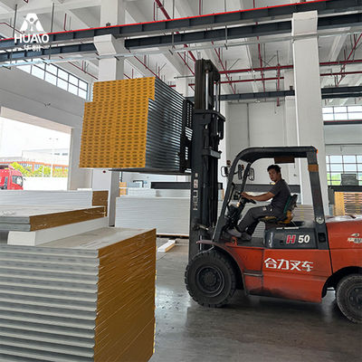 comprar Panel sándwich de acero ISO 8 para sala limpia farmacéutica GMP de HUAAO Fabricación en línea