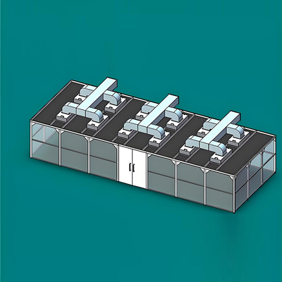 comprar Huuao ISO 5/6/7/8 Standard Dust Free Modular Clean Room Design Professional Project Cleanroom Modular with Low Cost online manufacture