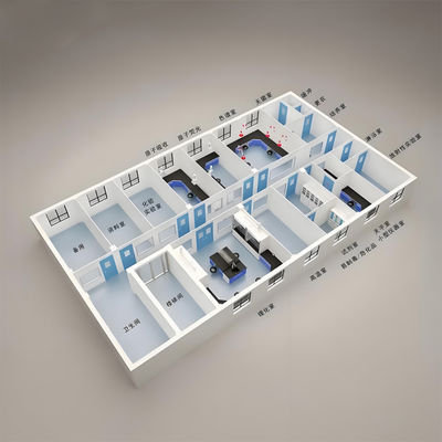 comprar Huaao Modular Cleanroom Design and Manufacturing Cost Effective Class100~Class100000 Clean Room Dust Free Clean Room Modular Cleanroom online manufacture