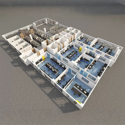 comprar Huuao Farmacéutica Gmp Sala limpia profesional de soluciones Iso IV Salas limpias Proyecto de sala limpia modular farmacéutica Fabricación en línea