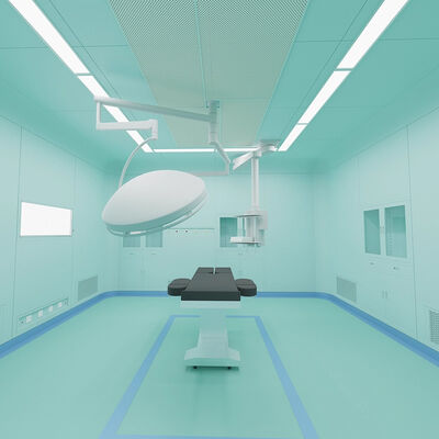comprar HUAAO Sala limpia modular Certificada ISO5 Solución personalizada de una sola parada Moderno hospital Teatro de operaciones Taller Eco-amigable Fabricación en línea