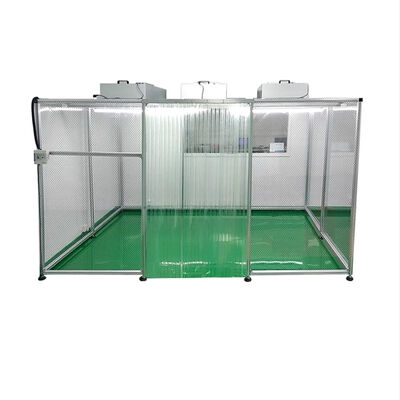 comprar HUAAO GMP Modular Libre de polvo Flujo de aire laminar Pared blanda Portable Stand limpio Limpio Minimalista para uso hospitalario Fabricación en línea