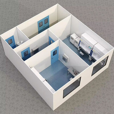 comprar HUAAO Cabina Portátil Moderna Modular Ignífuga Ecológica para Sala Limpia Clase 100 para Hospital/Taller Proyecto GMP Fabricación en línea