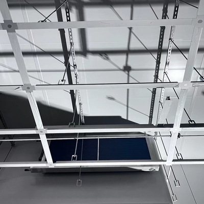 Rejilla de aluminio modular de sala limpia para sistemas de techos suspendidos