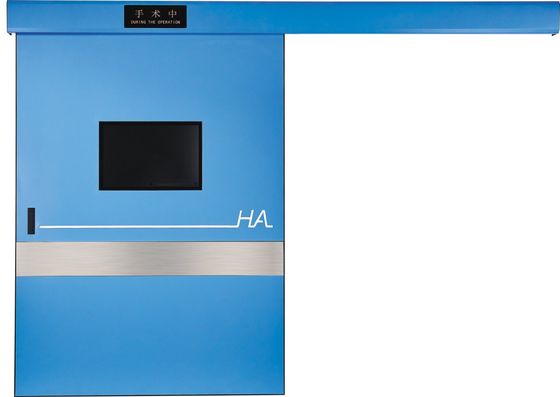 Puertas corredizas manuales y automáticas personalizadas para salas limpias