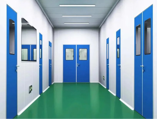Puerta médica automática doble manual farmacéutica deslizante estilo abierto para la sala limpia