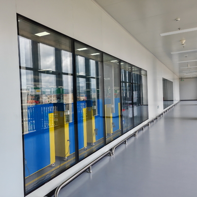 Ventana de la sala limpia de laboratorio Superficie resistente a los productos químicos Ventana farmacéutica