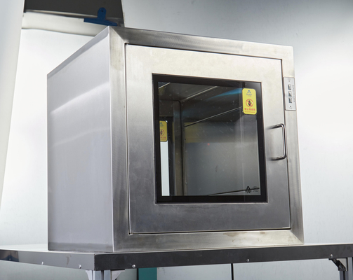 SUS304 Caja de pases de la sala limpia del hospital, Caja de pases de la planta farmacéutica