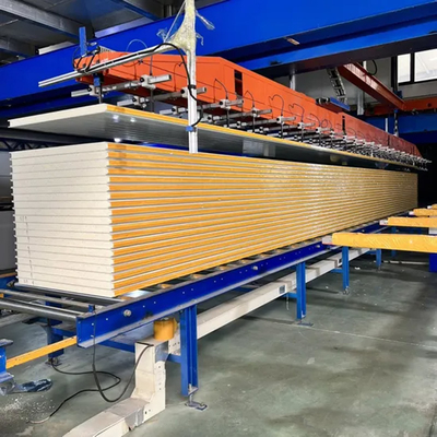 Paneles de pared sándwich aislados de PU Huuao ignífugos de 50 mm, 70 mm, 100 mm y 150 mm con precio de panel de pared sándwich de PU aislado para construcción
