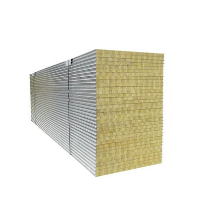 HUAAO Sala limpia Construcción de paredes de paneles de lana de roca aislados térmicamente a prueba de polvo