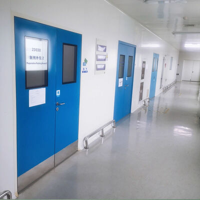 HUAAO Partición Modular Moderna para Salas Limpias, Uso Farmacéutico, ISO5-9 Personalizado, Instalación Rápida, Ignífugo, Ecológico